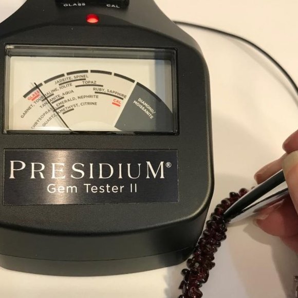 Garnet Beaded Bracelet & 925 Closure - Picture 5 of 8